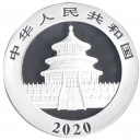 2020 - CINA 10 Yuan Argento (30gr) PANDA Fior di Conio